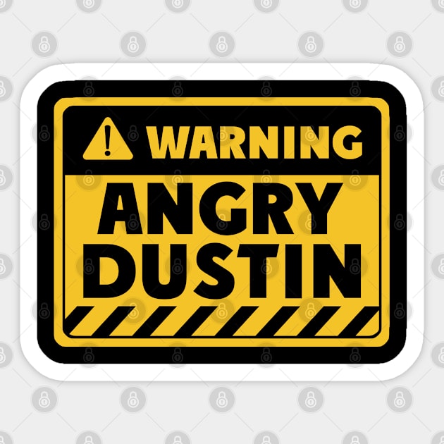 Angry Dustin Sticker by EriEri